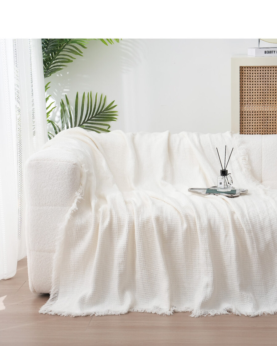 French Linen Blanket