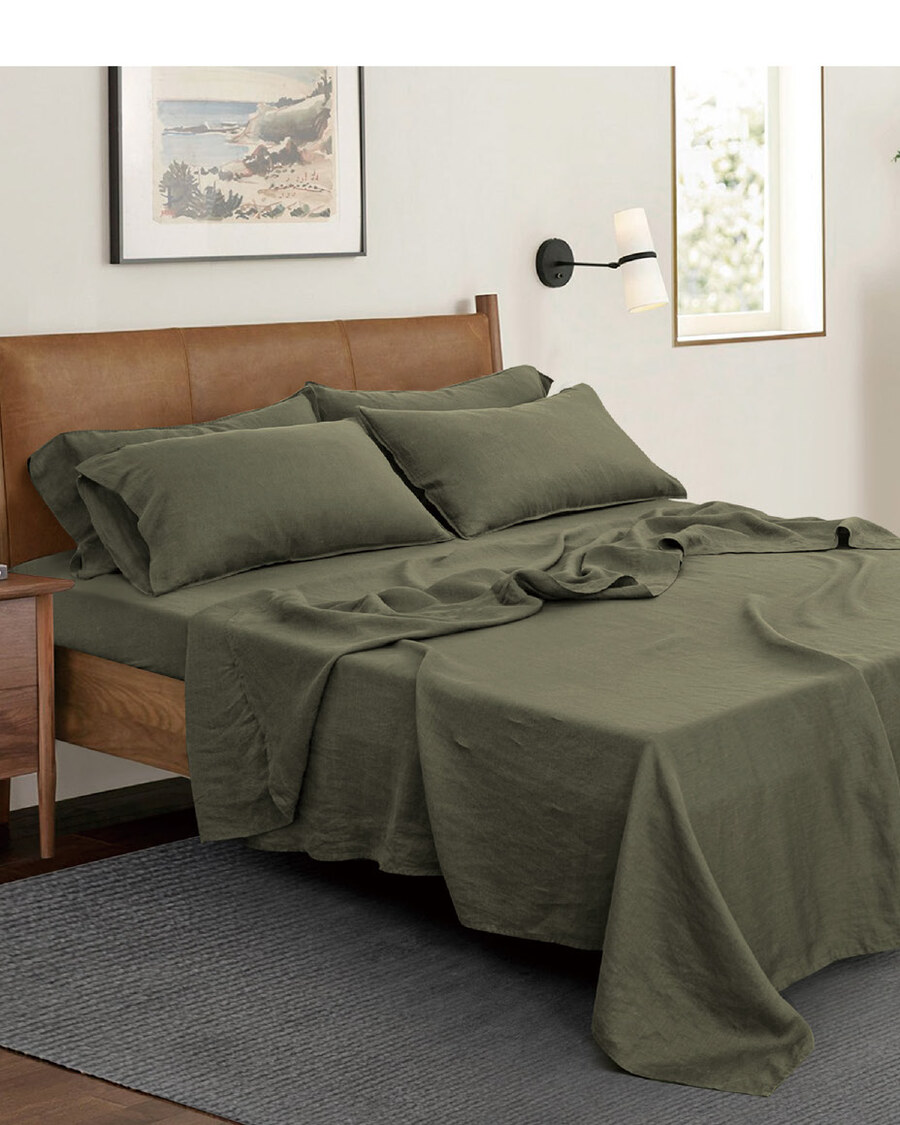 French Linen Sheet Set