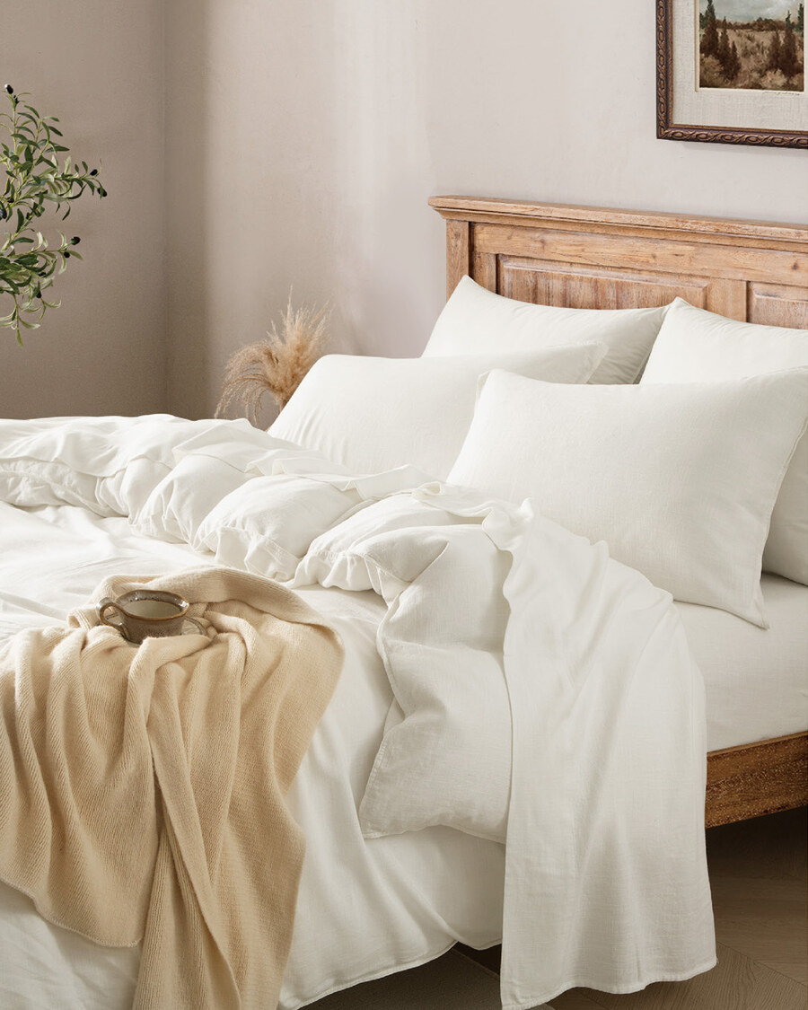 Linen-Bamboo Layered Set