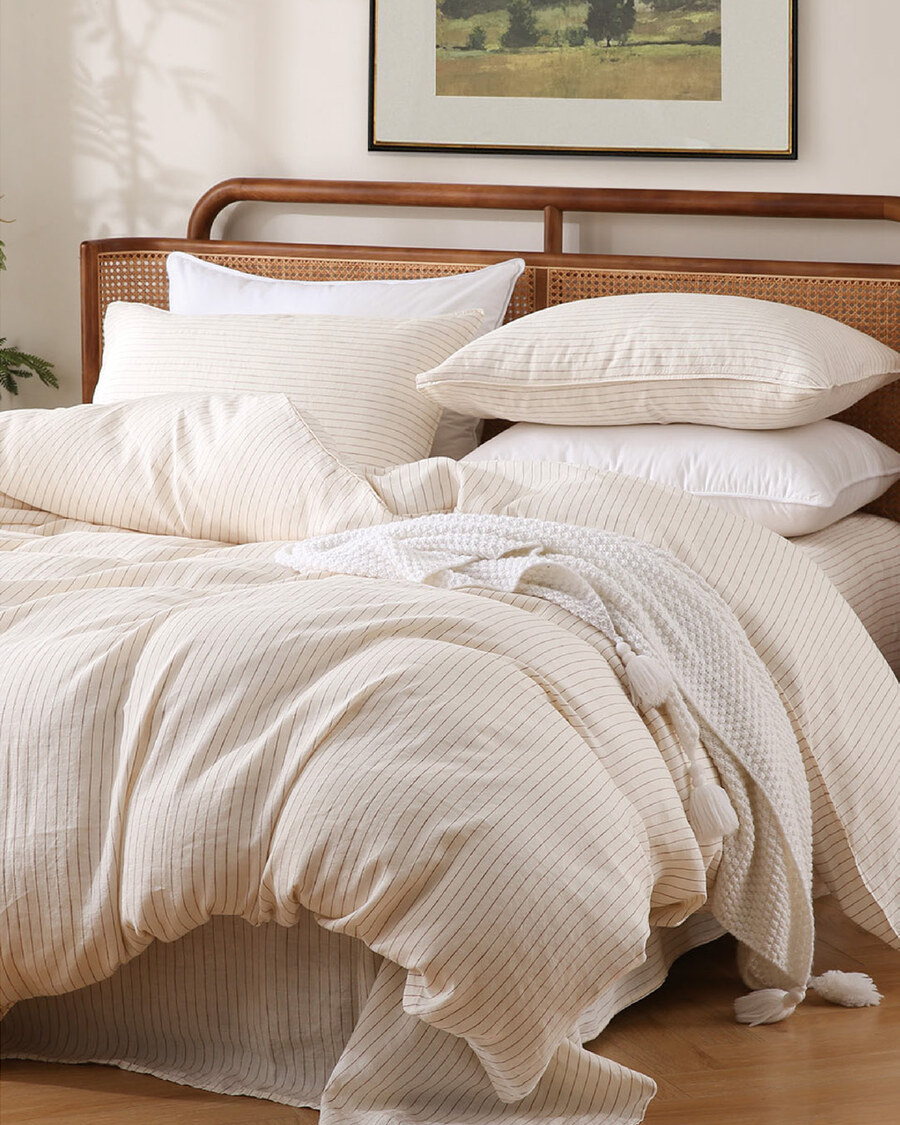 Textured Linen Sheet Set